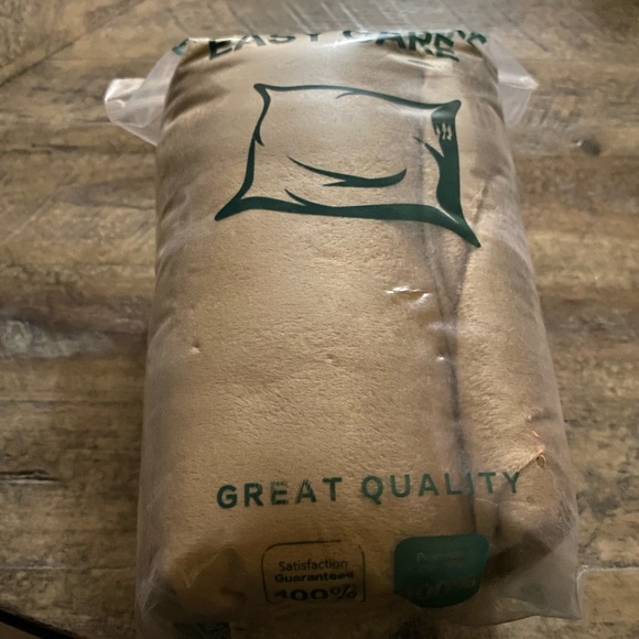 Soft Tan Rectangular Pillow - Picture 2 of 3